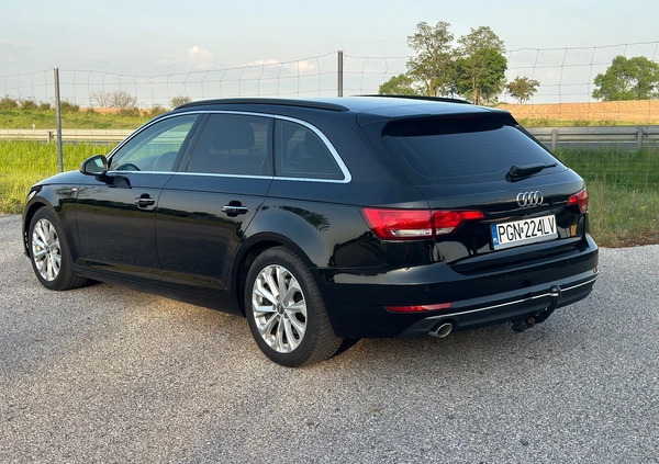 Audi A4 cena 64000 przebieg: 193661, rok produkcji 2016 z Drezdenko małe 301
